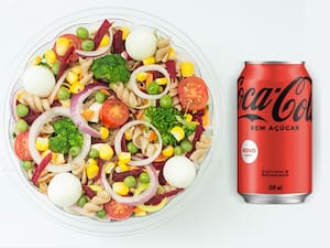 Combo A Melhor Salada do ifood + Coca zero 350ml