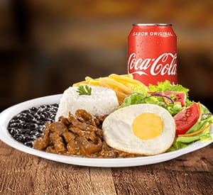 Brasileirão Picadinho de Carne + Coca