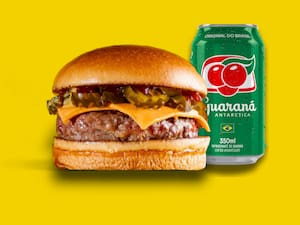 Burger + Guaraná Antárctica